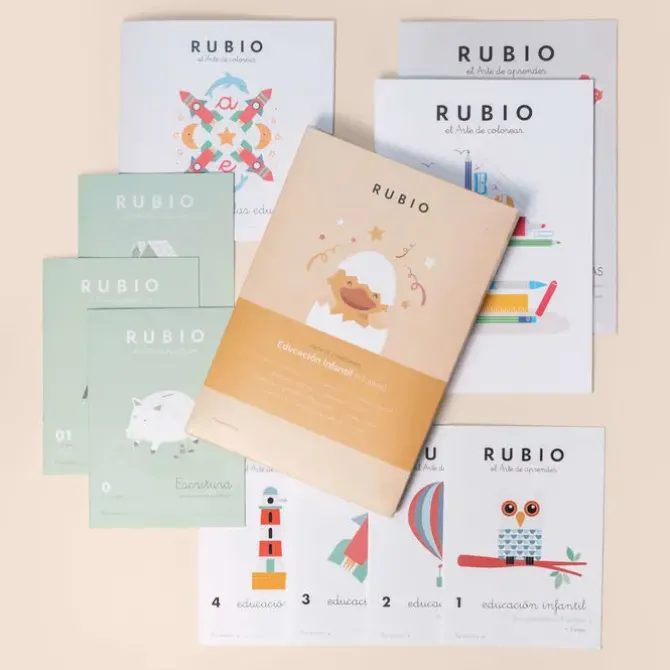 PACK DE CUADERNOS EDUCACIÓN INFANTIL (+3 AÑOS)