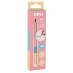 PACK LAPIZ MINI INFINITE PENCIL HB TRICOL.ROSA