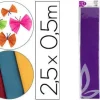 PAPEL CRESPON LIDERPAPEL 50 CM X 2.5M 34G/M2 VIOLETA