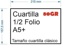 PAPEL 500HOJAS CUARTILLA 80GR 157,5X215MM NAVIGATOR HOJAS SUELTAS PARA IMPRESORA