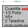 PAPEL 100HOJAS CUARTILLA 80GR CUDRICULADAS 2 TALADROS 157,5X215MM NAVIGATOR HOJAS SUELTAS PARA IMPRESORA