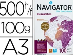 PAPEL NAVIGATOR A3 100GR. P500
