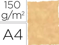 PAPEL PERGAMINO 180GR MARMOL BEIGE PAQUETE 25H. CS73708 2605