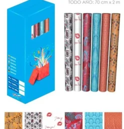 PAPEL REGALO 70X200 SURTIDO