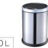 PAPELERA METALICA Q-CONNECT CON SENSOR AUTOMATICO CAPACIDAD 10 LITROS