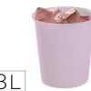 PAPELERA PLASTICO ARCHIVO 2000 ECOGREEN 100% RECICLADA 18 LITROS COLOR MALVA PASTEL