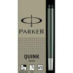 PAPER MATE CARTUCHO PLUMA PARKER AZUL OSCURO/5UD S0116250 MAK080389