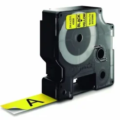 PAPER MATE CINTA DYMO D1 19MMX7M NEGRO/AMARILLO S0720880 MAK249936