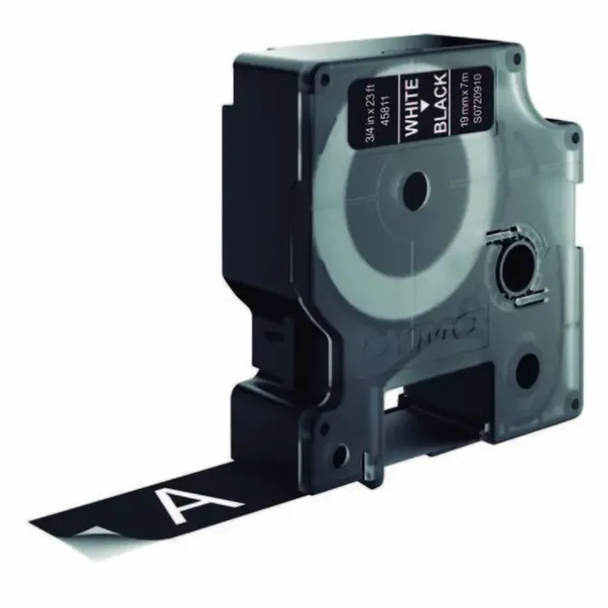 PAPER MATE CINTA DYMO D1 19MMX7M BLANCO/NEGRO S0720910 MAK249933