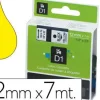 PAPER MATE CINTA DYMO D1 12MMX7M NEGRO/AMARILLO 45018 MAK220299