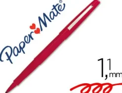 PAPER MATE ROTULADOR PAPER NYLON ROJO C.12 S0190993 MAK125102