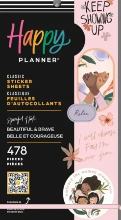 PEGATINAS 478 HAPPY PLANNER BEAUTIFU 30 HOJAS
