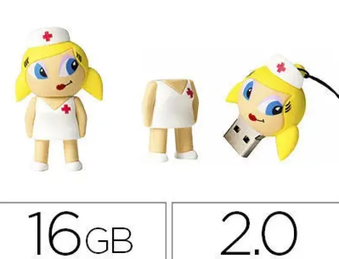 PEN DRIVE TECH1TECH 16GB ENFERM KITTY TEC5038B-16 MAK248095