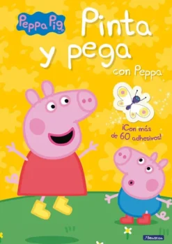 PEPPA PIG. CUADERNO DE ACTIVIDADES - PINTA Y PEGA CON PEPPA