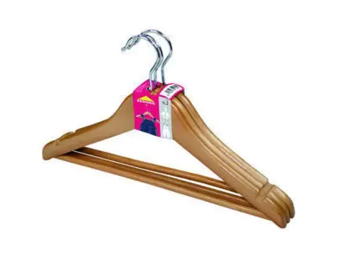 PERCHA DE MADERA INFANTIL PACK DE 3 UNIDADES