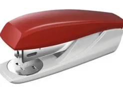 PETRUS 210 GRAPADORA - HASTA 25 HOJAS - EXTRAE GRAPAS INTEGRADO - GRAPADO ABIERTO, CERRADO Y CLAVADO - COLOR ROJO