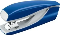 PETRUS 635 GRAPADORA METALICA - HASTA 30 HOJAS - EXTRAEGRAPAS INTEGRADO - GRAPADO CERRADO, ABIERTO Y CLAVADO - COLOR AZUL