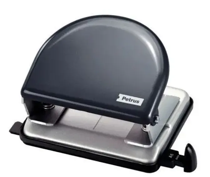 PETRUS TALADRO 52 GRIS METAL GRAN RESISTENCIA REGLETA TOPE PAP PERFORA HASTA 20 H REF 33761