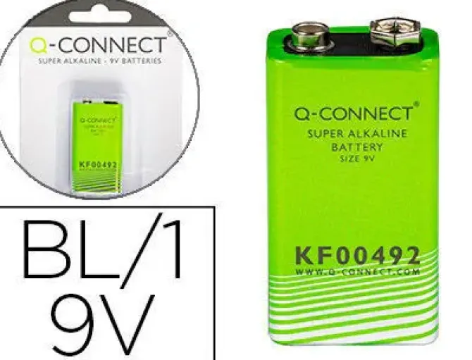 PILA ALCALINA CONNECT 9 V