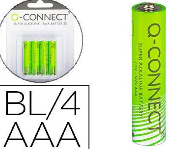 PILA ALCALINA CONNECT AAA 1.5V