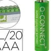 PILA Q-CONNECT ALCALINA AAA -PAQUETE CON 20 PILAS