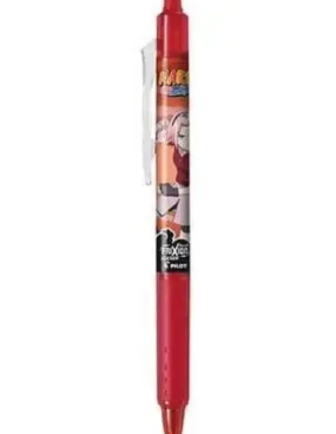 PILOT BOLIGRAFO FRIXION CLICKER ROJO NARUTO 0,07MM