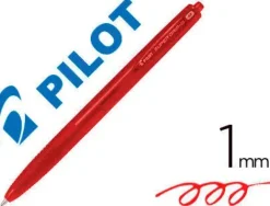 PILOT BOLIGRAFO DE BOLA RETRACTIL SUPERGRIP G - PUNTA REDONDA 1.0MM - TRAZO 0.4MM - TINTA DE ACEITE - GRIP ERGONOMICO - COLOR ROJO