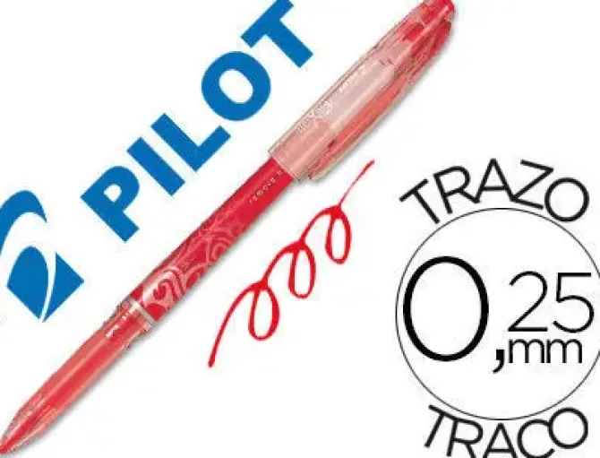 PILOT BOLIGRAFO PILOT FRIXION POINT ROJO FRIXI.POINT R MAK119312