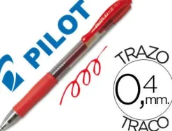 PILOT BOLIGRAFO PILOT G-2 ROJO BL-G2-7-R MAK080144