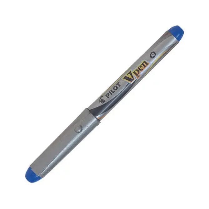 PILOT PLUMA PILOT V-PEN SILVER AZUL SVP-4M-L MAK119389