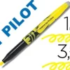 PILOT ROTULADOR FLUORESCENTE BORRABLE FRIXION LIGHT - PUNTA DE FIBRA BISELADA - TRAZO DE 1MM / 3.5MM - COLOR AMARILLO