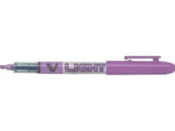 PILOT ROTULADOR MARCADOR V-LIGHT - PUNTA BISELADA 3.60MM - TRAZO DE 3.30MM - COLOR VIOLETA