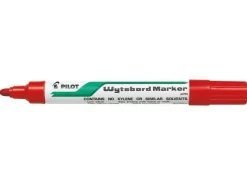 PILOT ROTULADOR PARA PIZARRA BLANCA - PUNTA REDONDA DE 4MM - TRAZO DE 1.8MM - BORRABLE EN SECO - COLOR ROJO
