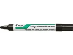 PILOT ROTULADOR PARA PIZARRA BLANCA - PUNTA REDONDA DE 4MM - TRAZO DE 1.8MM - BORRABLE EN SECO - COLOR NEGRO