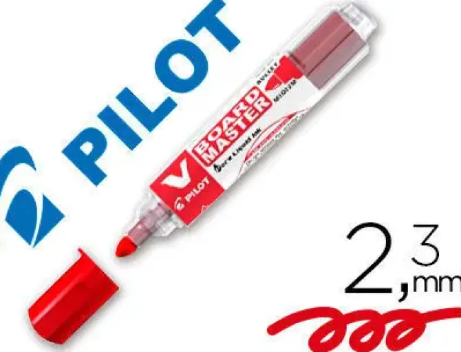 PILOT ROTULADOR PILOT BOARD MASTER ROJO WBMA-VBM M RJ MAK119393