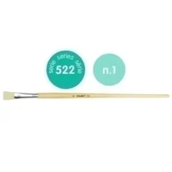 PINCEL MILAN 522 PLANO PELO NATURAL CHUNGKING CERDA Nº 1
