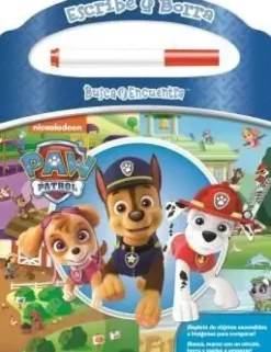 PINTAR Y BORRAR PATRULLA CANINA WELF