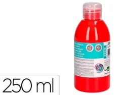 PINTURA ACRILICA LIDERPAPEL BOTE DE 250 ML ROJO
