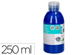PINTURA ACRILICA LIDERPAPEL BOTE DE 250 ML AZUL ULTRAMAR