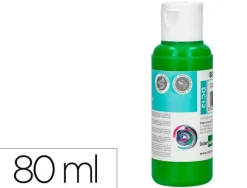PINTURA ACRILICA LIDERPAPEL BOTE DE 80 ML VERDE