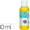 PINTURA ACRILICA LIDERPAPEL BOTE DE 80 ML AMARILLO