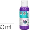 PINTURA ACRILICA LIDERPAPEL BOTE DE 80 ML VIOLETA