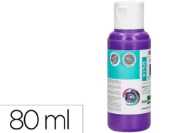 PINTURA ACRILICA LIDERPAPEL BOTE DE 80 ML VIOLETA