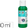 PINTURA ACRILICA LIDERPAPEL BOTE DE 80 ML VERDE OSCURO