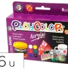 PINTURA ACRILICA PLAYCOLOR ACRYLIC BASIC 40 ML CAJA DE 6 UNIDADES COLORES SURTIDOS