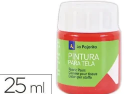 PINTURA TELA LA PAJARITA 25ML ESCARLATA 1135/71 MAK625095