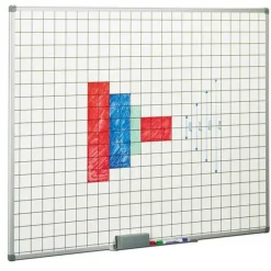 PIZARRA BLANCA CONT.CUAD 60X80 25H G1025-999 MAK255027