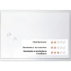 PIZARRA LACADA BLANCA MAGNÉTICA 1500 X 1200MM