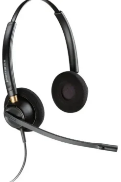 PLANTRONICS/POLY ENCOREPRO 520 AURICULARES CON MICROFONO - CANCELACION DE RUIDO - ALMOHADILLAS ACOLCHADAS - COLOR NEGRO