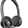 PLANTRONICS/POLY VOYAGER 4320 UC M AURICULARES CON MICROFONO BLUETOOTH - ALMOHADILLAS ACOLCHADAS - CONTROLES EN AURICULAR- COLOR NEGRO